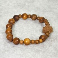 [813135] 팔지묵주 올리브 8mm / BA